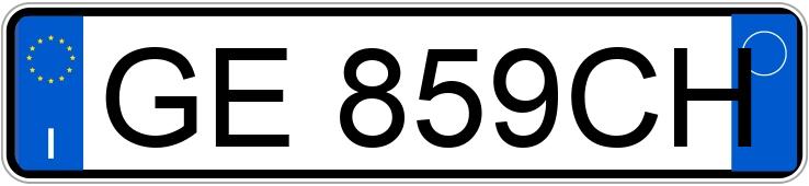 Numer rejestracyjny GE859CH posiada BMW Serie 2 G.C. 218d Gran Coupe Msport (110 kw)