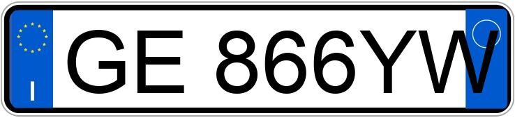 Numer rejestracyjny GE866YW posiada JEEP Compass 2a serie