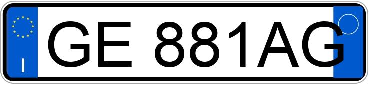 Numer rejestracyjny GE881AG posiada MERCEDES Classe C