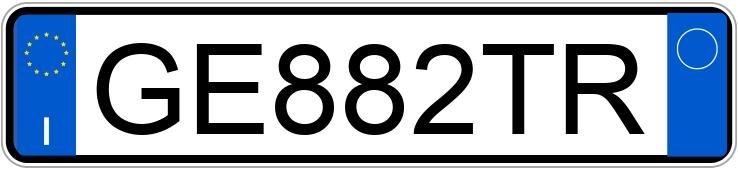 Numer rejestracyjny GE882TR posiada NISSAN Leaf 2a serie Numer rejestracyjny GE882TR posiada NISSAN Leaf 2a serie