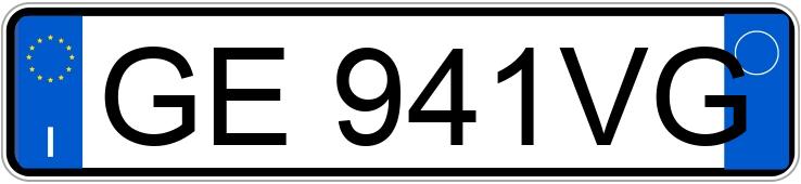 Numer rejestracyjny GE941VG posiada ABARTH 595 Numer rejestracyjny GE941VG posiada ABARTH 595