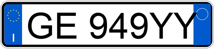Numer rejestracyjny GE949YY posiada KIA Rio 4a serie Numer rejestracyjny GE949YY posiada KIA Rio 4a serie
