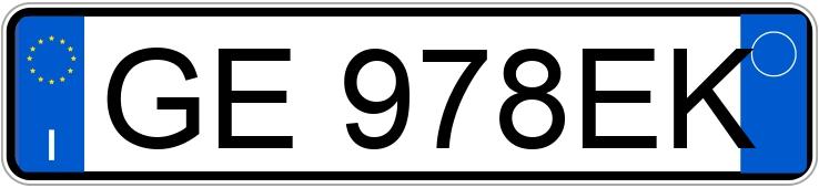 Numer rejestracyjny GE978EK posiada MAZDA CX-30