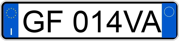 Numer rejestracyjny GF014VA posiada FIAT 500 Numer rejestracyjny GF014VA posiada FIAT 500