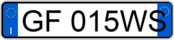 Numer rejestracyjny GF015WS posiada NISSAN Qashqai 2a serie