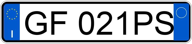 Numer rejestracyjny GF021PS posiada FIAT Panda 3a serie Numer rejestracyjny GF021PS posiada FIAT Panda 3a serie