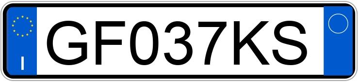 Numer rejestracyjny GF037KS posiada VOLKSWAGEN Polo 6a serie