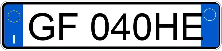 Numer rejestracyjny GF040HE posiada LAND ROVER Discovery Sport