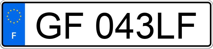 Numer rejestracyjny GF043LF posiada PEUGEOT 308