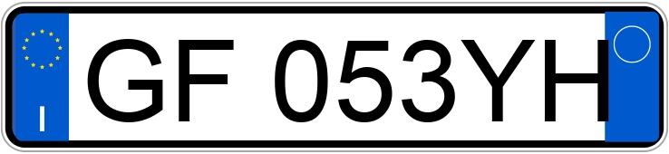 Numer rejestracyjny GF053YH posiada ALFA ROMEO Stelvio