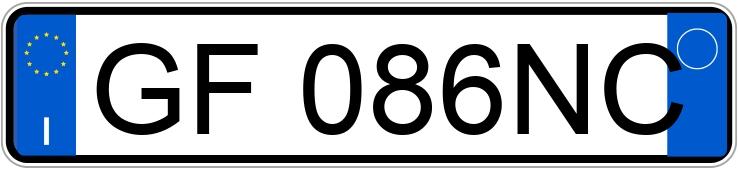 Numer rejestracyjny GF086NC posiada LANCIA Ypsilon 3a serie Numer rejestracyjny GF086NC posiada LANCIA Ypsilon 3a serie