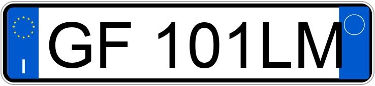 Numer rejestracyjny GF101LM posiada FIAT Punto Evo