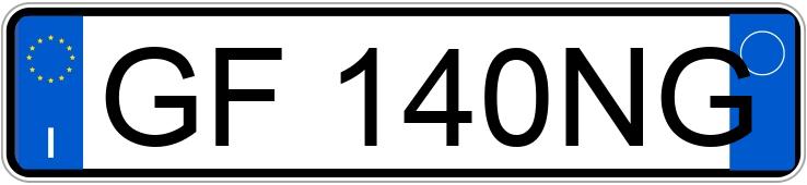 Numer rejestracyjny GF140NG posiada ALFA ROMEO Stelvio Numer rejestracyjny GF140NG posiada ALFA ROMEO Stelvio