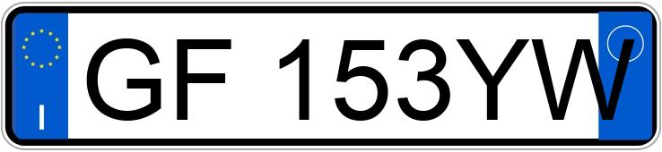 Numer rejestracyjny GF153YW posiada MERCEDES Classe A