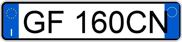 Numer rejestracyjny GF160CN posiada CITROEN C5 Aircross 1a s.