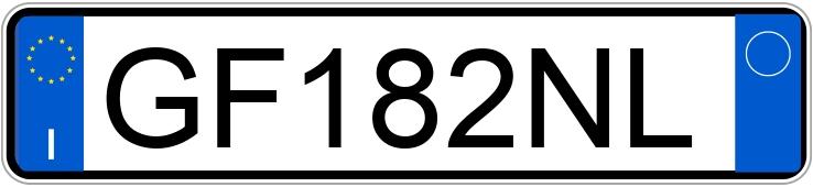 Numer rejestracyjny GF182NL posiada SEAT Ibiza 5a serie