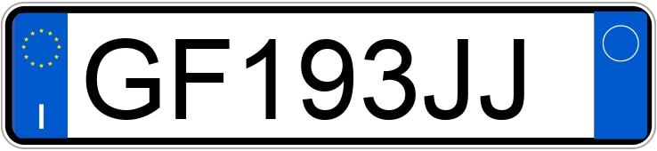 Numer rejestracyjny GF193JJ posiada AUDI A6 4a serie