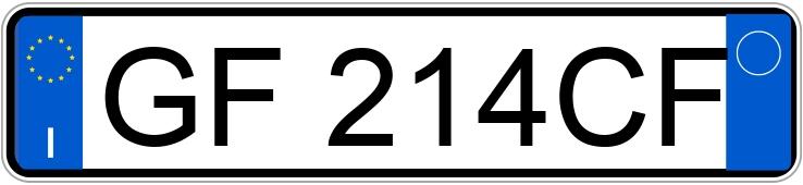 Numer rejestracyjny GF214CF posiada MERCEDES GLA