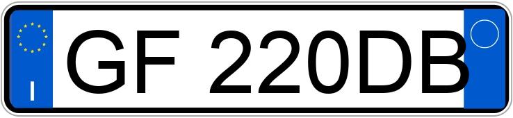 Numer rejestracyjny GF220DB posiada FORD Fiesta 7a serie