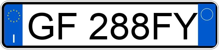 Numer rejestracyjny GF288FY posiada BMW X3 Numer rejestracyjny GF288FY posiada BMW X3