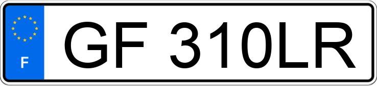 Numer rejestracyjny GF310LR posiada PORSCHE 911 VIII TARGA 4S PDK