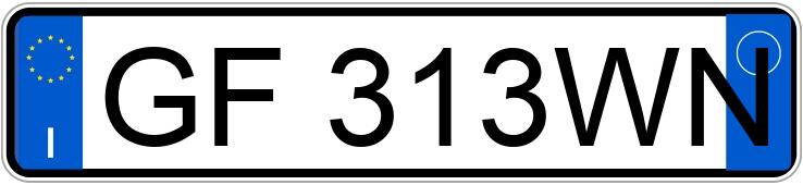 Numer rejestracyjny GF313WN posiada BMW Serie 1 Numer rejestracyjny GF313WN posiada BMW Serie 1