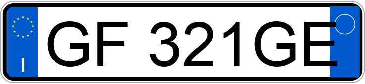 Numer rejestracyjny GF321GE posiada MERCEDES Classe C