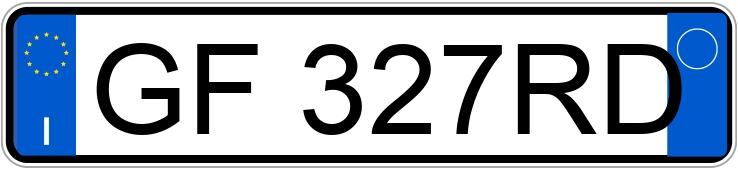 Numer rejestracyjny GF327RD posiada FIAT Tipo Numer rejestracyjny GF327RD posiada FIAT Tipo