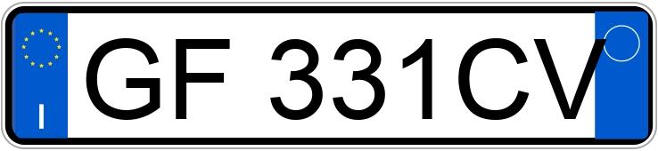 Numer rejestracyjny GF331CV posiada FIAT 500X Numer rejestracyjny GF331CV posiada FIAT 500X