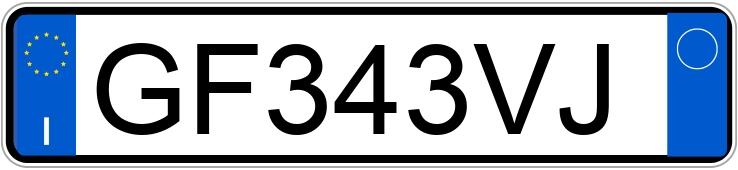 Numer rejestracyjny GF343VJ posiada ALFA ROMEO Stelvio