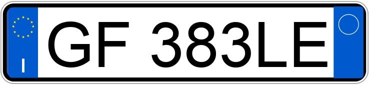 Numer rejestracyjny GF383LE posiada JEEP Compass 2a serie