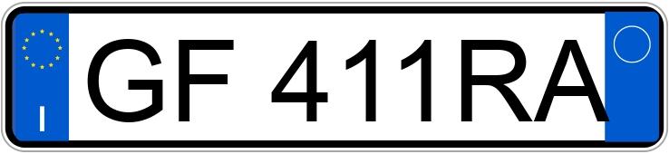 Numer rejestracyjny GF411RA posiada Mercedes-Benz E350d Automatic AMG Line