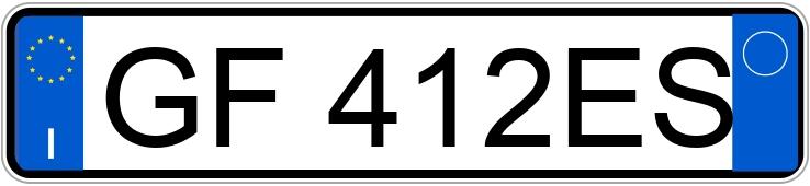 Numer rejestracyjny GF412ES posiada FORD Puma