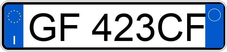 Numer rejestracyjny GF423CF posiada AUDI e-tron