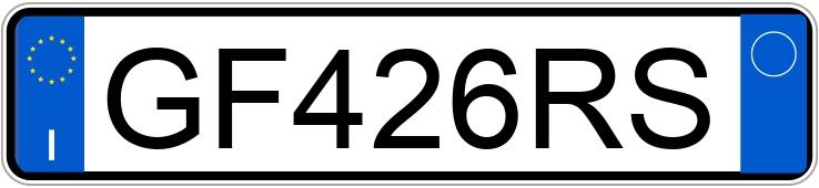 Numer rejestracyjny GF426RS posiada JEEP Compass 2a serie Numer rejestracyjny GF426RS posiada JEEP Compass 2a serie