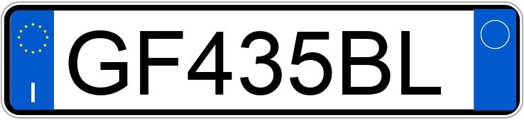 Numer rejestracyjny GF435BL posiada KIA XCeed