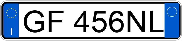 Numer rejestracyjny GF456NL posiada VOLKSWAGEN Golf 8a serie