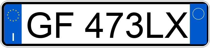 Numer rejestracyjny GF473LX posiada MAZDA CX-30