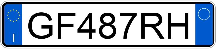 Numer rejestracyjny GF487RH posiada FORD Puma