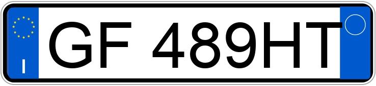 Numer rejestracyjny GF489HT posiada FIAT Tipo