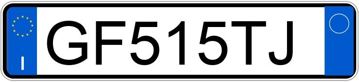 Numer rejestracyjny GF515TJ posiada OPEL Corsa 6a serie