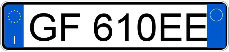 Numer rejestracyjny GF610EE posiada OPEL Corsa 5a serie