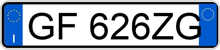 Numer rejestracyjny GF626ZG posiada MERCEDES GLB
