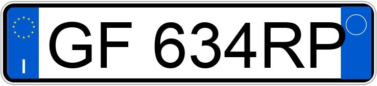 Numer rejestracyjny GF634RP posiada PEUGEOT 208 2a serie