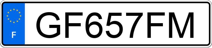 Numer rejestracyjny GF657FM posiada MERCEDES CLASSE G