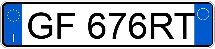 Numer rejestracyjny GF676RT posiada RENAULT Kangoo 3a serie