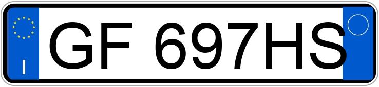 Numer rejestracyjny GF697HS posiada LANCIA Ypsilon 3a serie Numer rejestracyjny GF697HS posiada LANCIA Ypsilon 3a serie