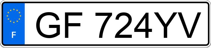 Numer rejestracyjny GF724YV posiada MAZDA MX-30