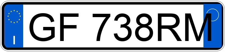 Numer rejestracyjny GF738RM posiada AUDI A4 AVANT