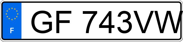 Numer rejestracyjny GF743VW posiada PEUGEOT 308 III